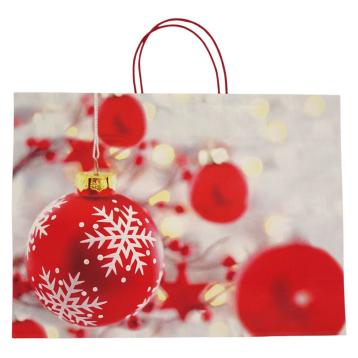 Shoppers carta H34 X L 45 X P 15 fantasia natale j-fold