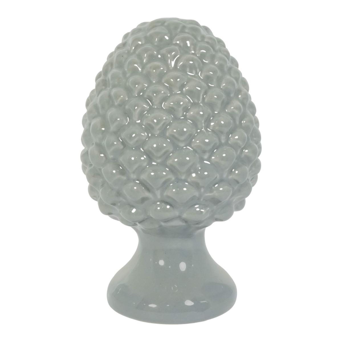 Pigna decorativi 14 cm grigia Giardini Di Marzo