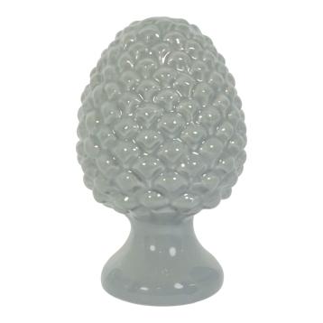 Pigna decorativi 14 cm grigia giardini di marzo