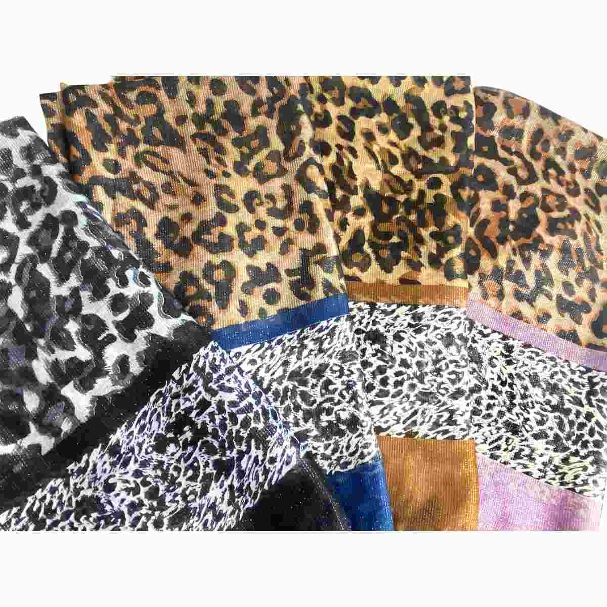 Sciarpa foulard donna Jungle Color in box Le Kikke