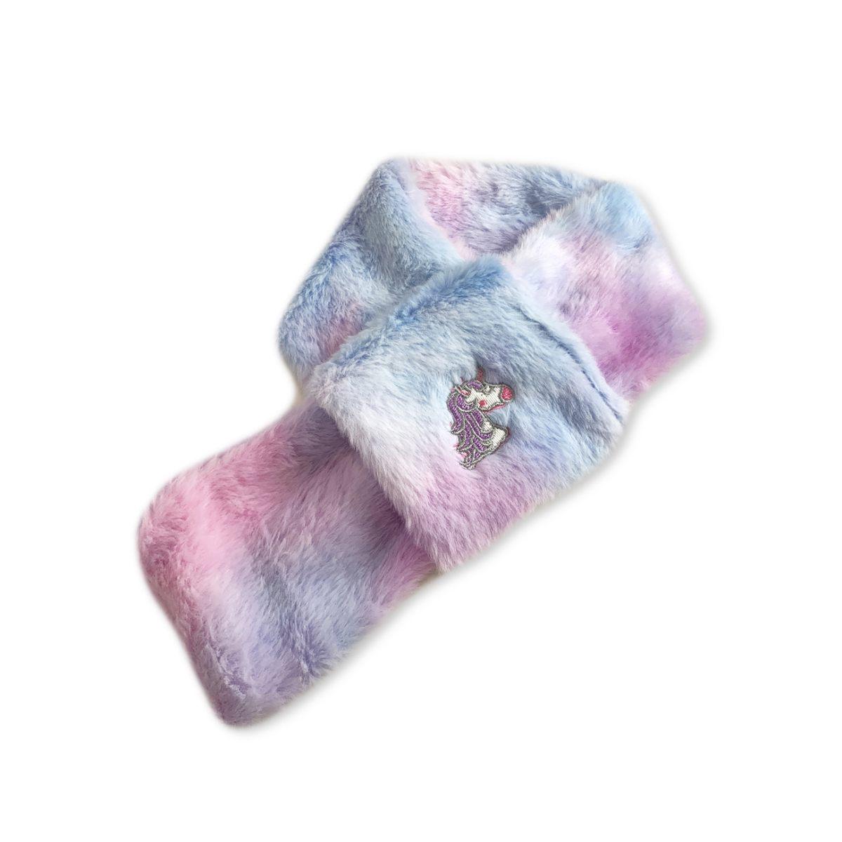 Sciarpina scaldacollo bimba Furry Unicorn Le Kikke