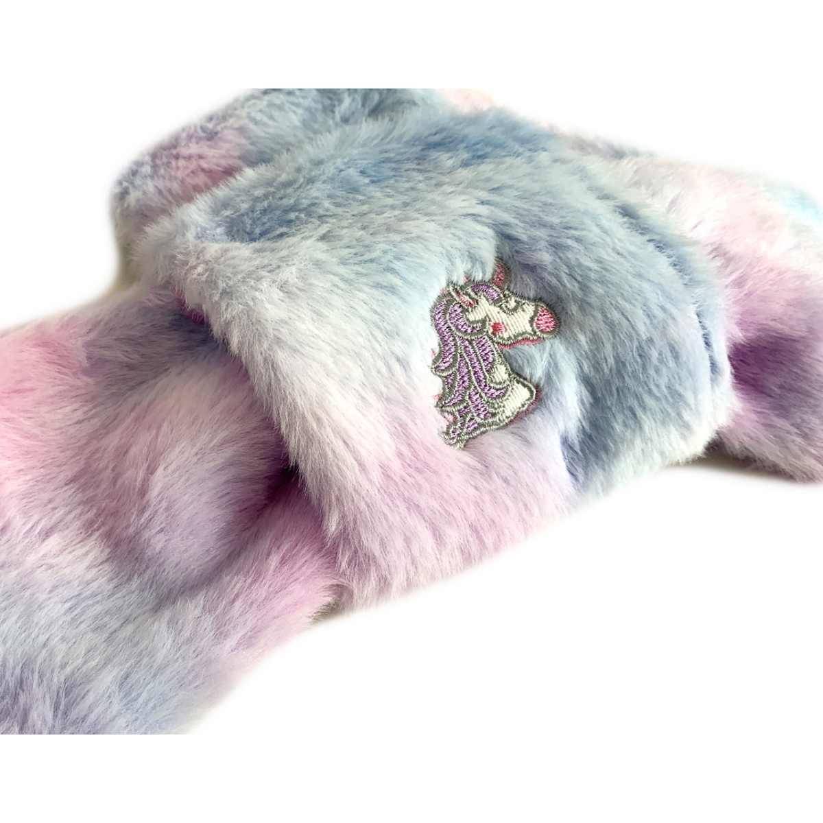 Sciarpina scaldacollo bimba Furry Unicorn Le Kikke