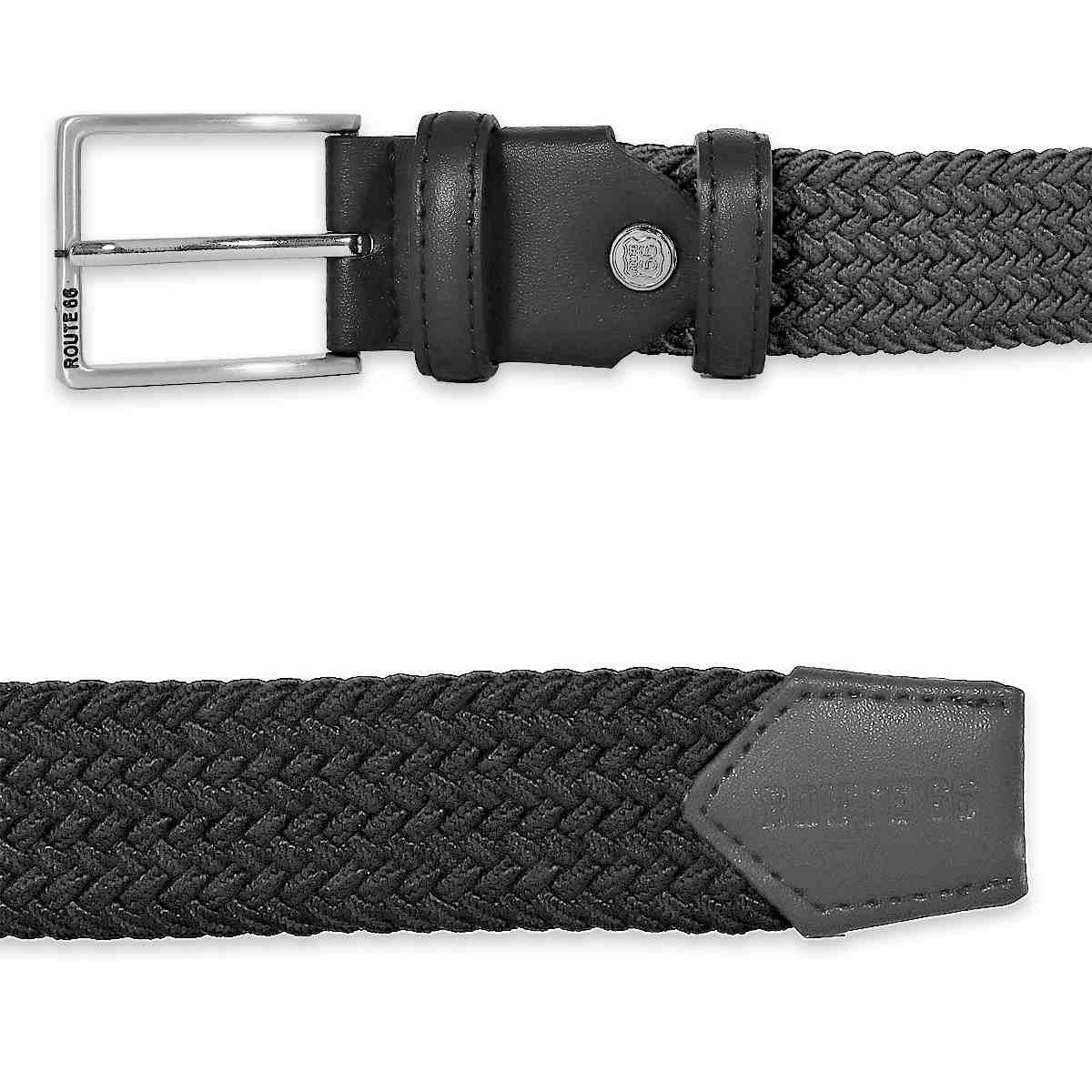 Cintura uomo elastica in PU Route 66