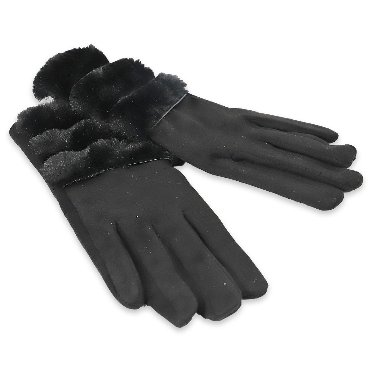 Guanti donna in poliestere Coveri Collection
