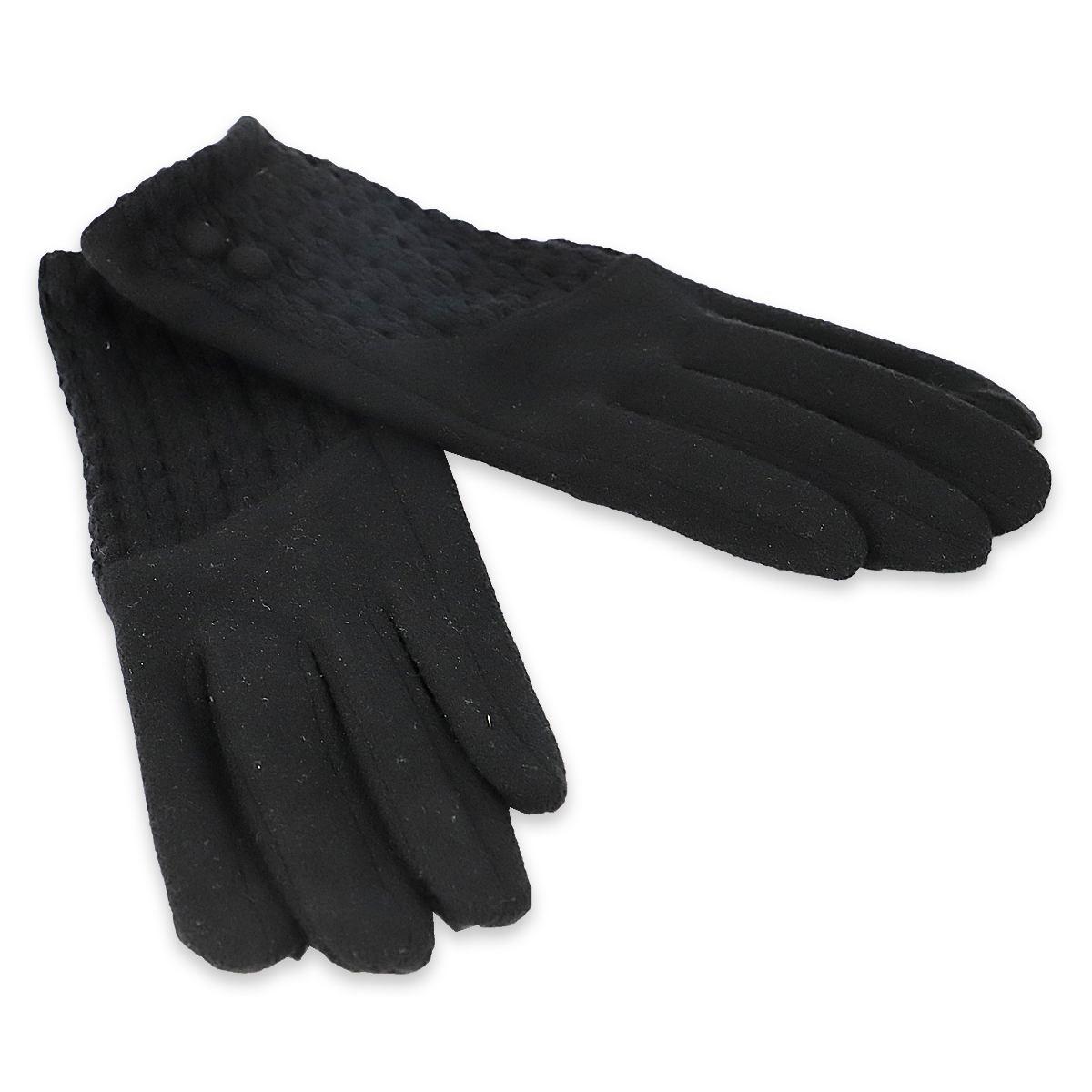 Guanti donna in poliestere e cotone Coveri Collection