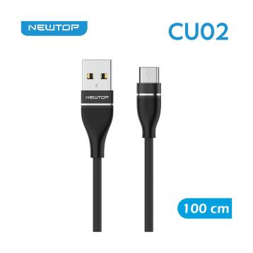 Newtop cu02 cavo 100cm usb/micro usb senza blister nero