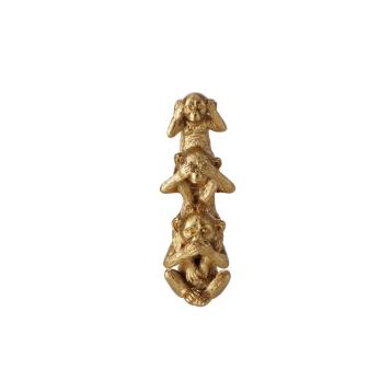 Decorazione in resina modello scimmia 5,5x5x h15,50 cm