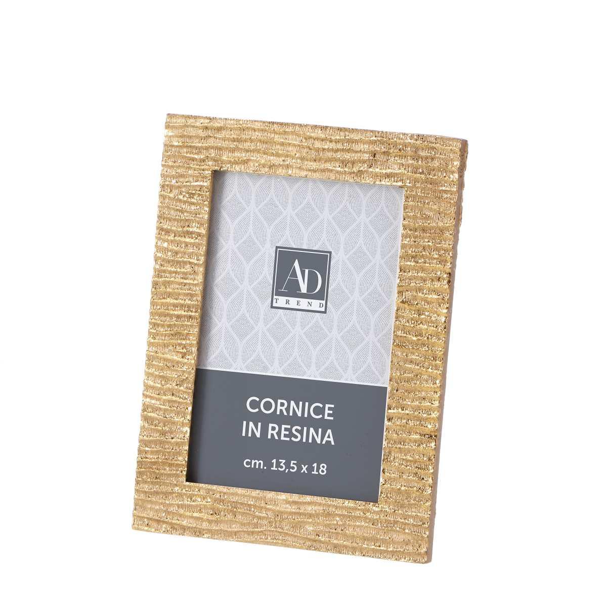 Cornice in resina oro 13,5x18 cm