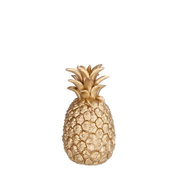 Decorazione in resina modello ananas 11 x h23 cm