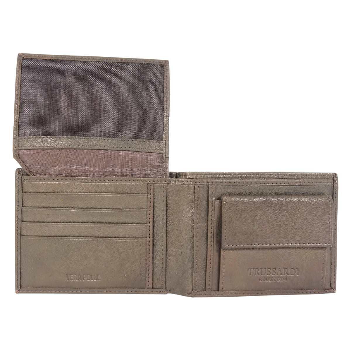 Portafogli uomo in pelle Trussardi Collection