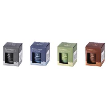 Candela profumata Spa Collection con vasetto in vetro e coperchio in sughero d8xh9,5 cm
