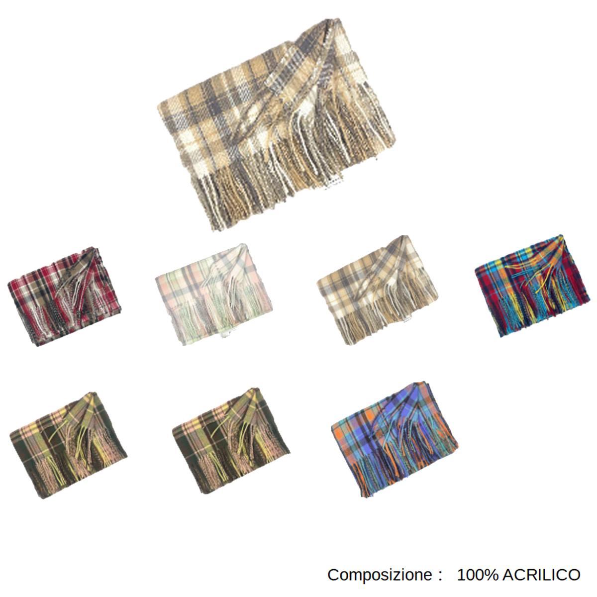 Sciarpa donna in acrilico Verve con shopper regalo in omaggio