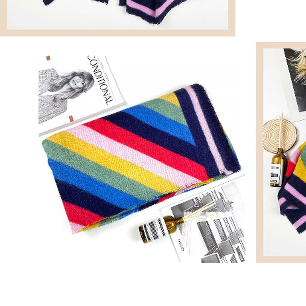 Sciarpa donna in acrilico Verve con shopper regalo in omaggio