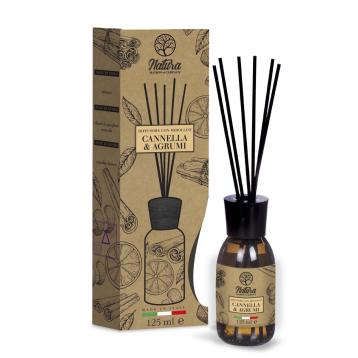 Diffusore di fragranza con midollini Natura Cannella e Agrumi 125 ml