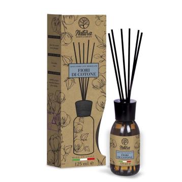 Diffusore di fragranza con midollini Natura Fior di Cotone 125 ml