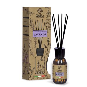 Diffusore di fragranza con midollini Natura Lavanda 125 ml