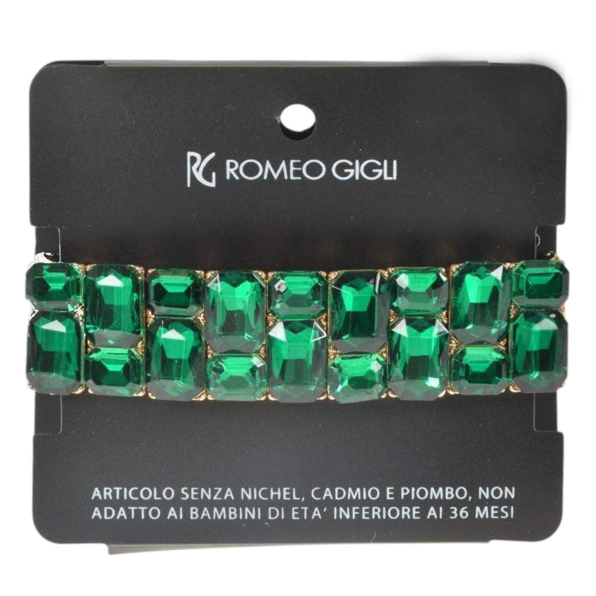 Bracciale donna gemme verdi RG Romeo Gigli