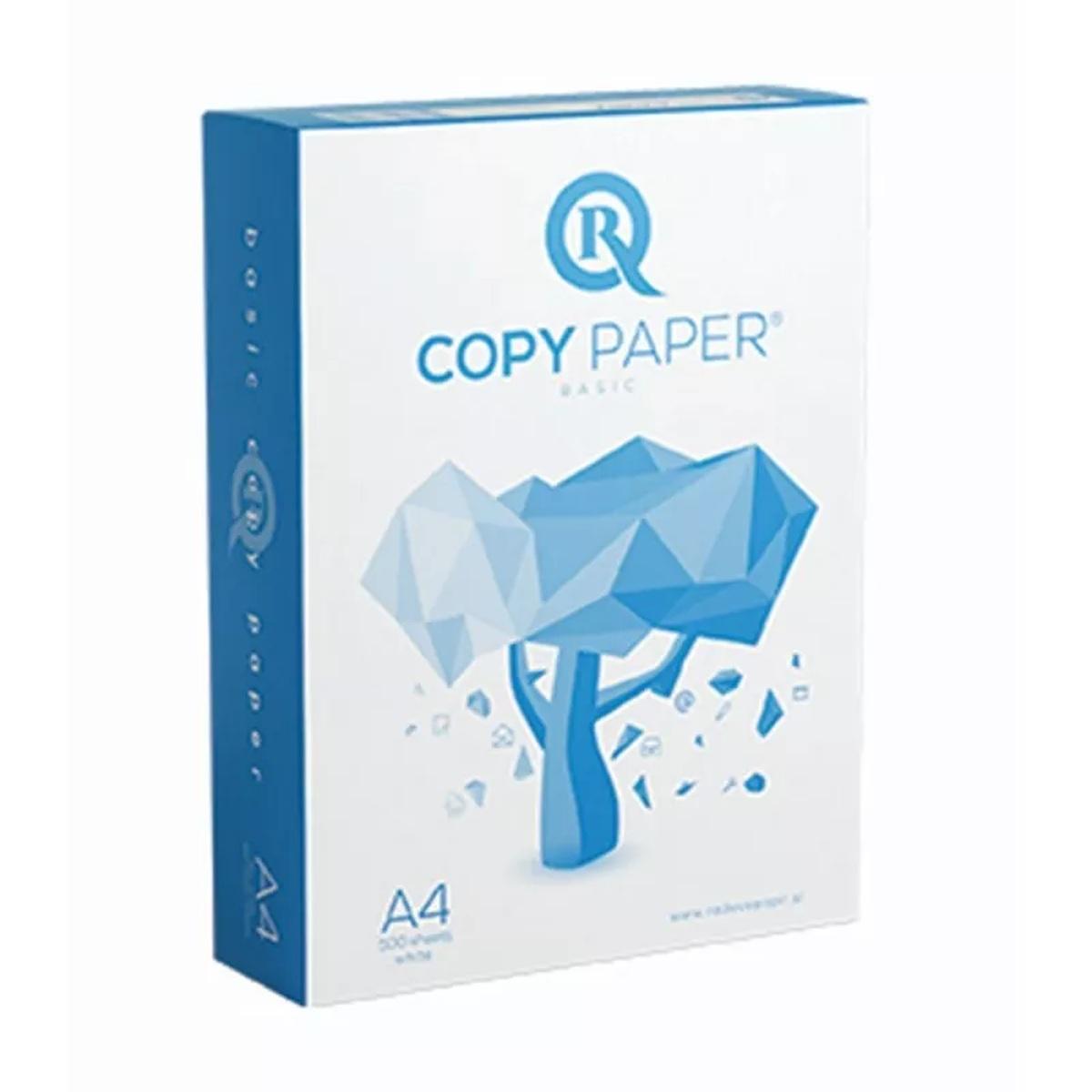 Carta per fotocopie a4 risma da 500 fogli 210x297mm. 80g
