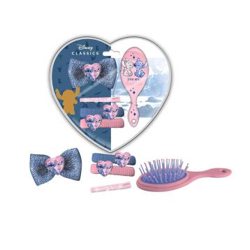 Set accessori per i capelli e spazzola Stitch