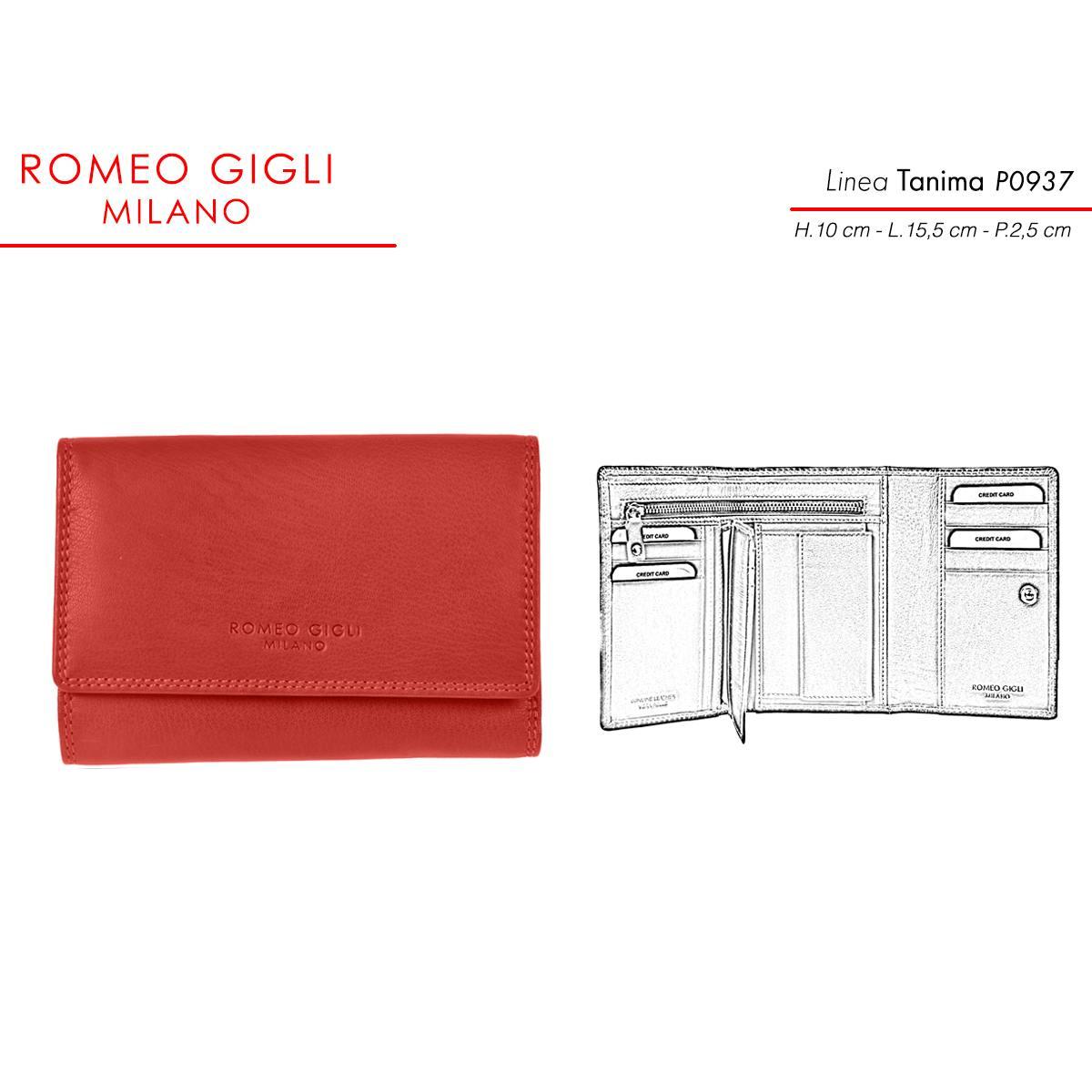 Romeo gigli Portafogli donna Tanima in pelle RG Romeo Gigli RGP0937