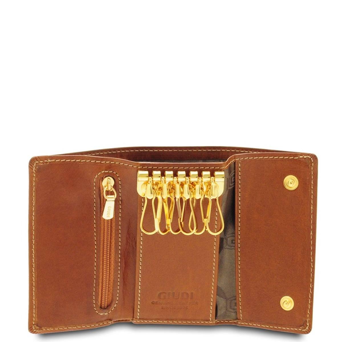 Portachiavi in pelle Giudi Made in Italy