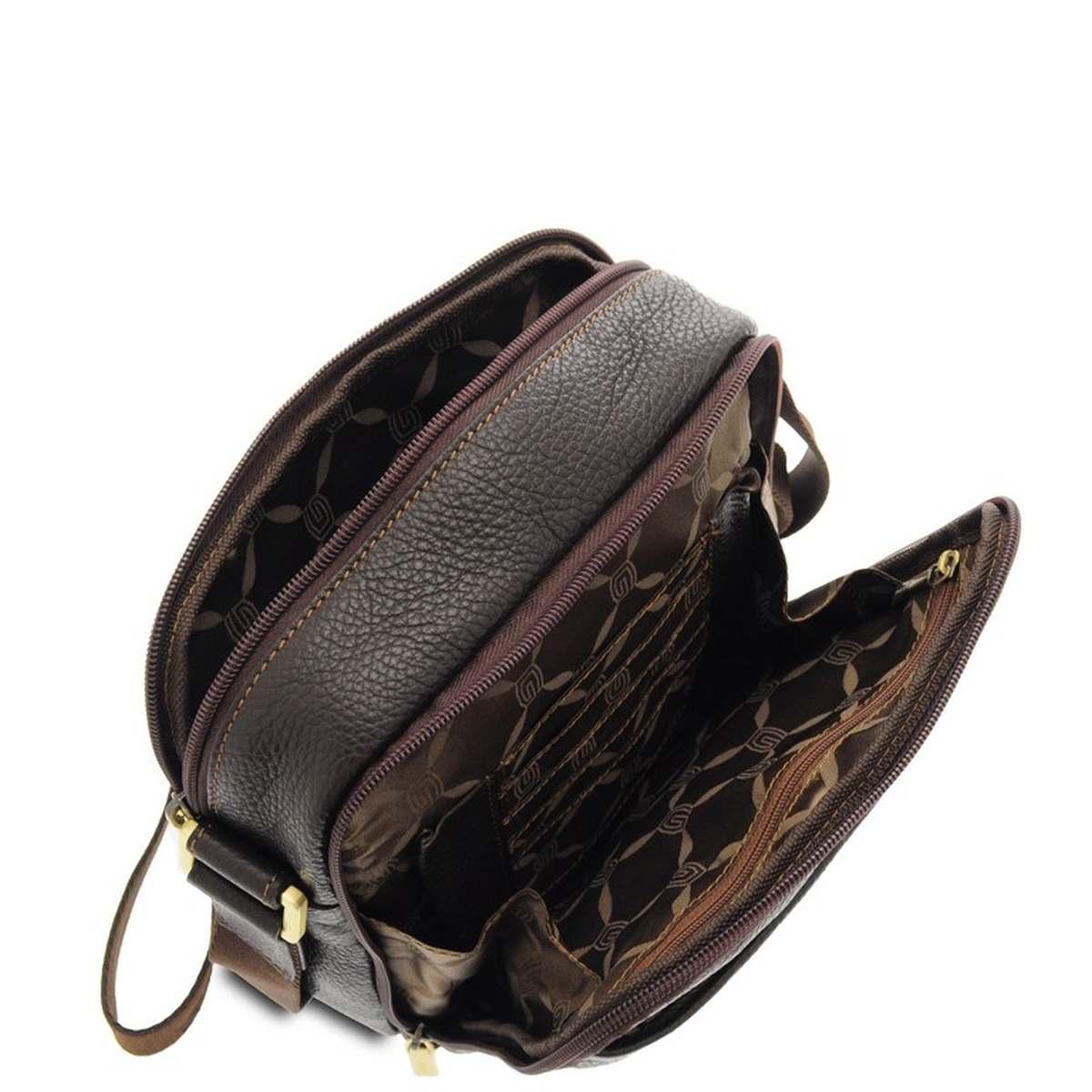 Tracolla vitello dollaro uomo Giudi Made in Italy