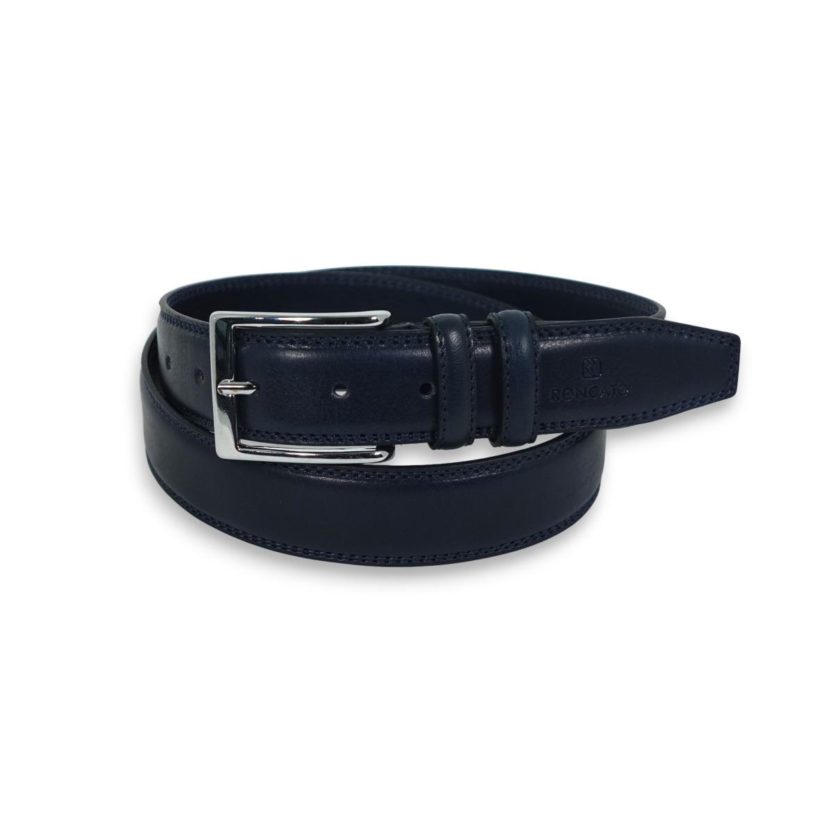 Cintura uomo extrasize in pelle Made in Italy Roncato