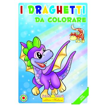 Libro  da colorare i Draghetti serie natura