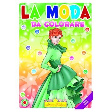 Libro da colorare la moda