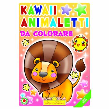 Libro da colorare Kawaii animaletti