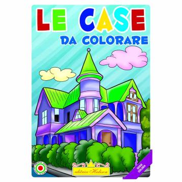 Libro da colorare le case