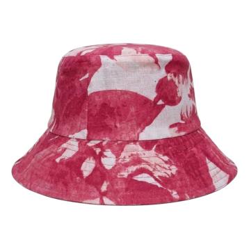 Cappello donna pescatore in cotone fantasia stilizzata solo soprani