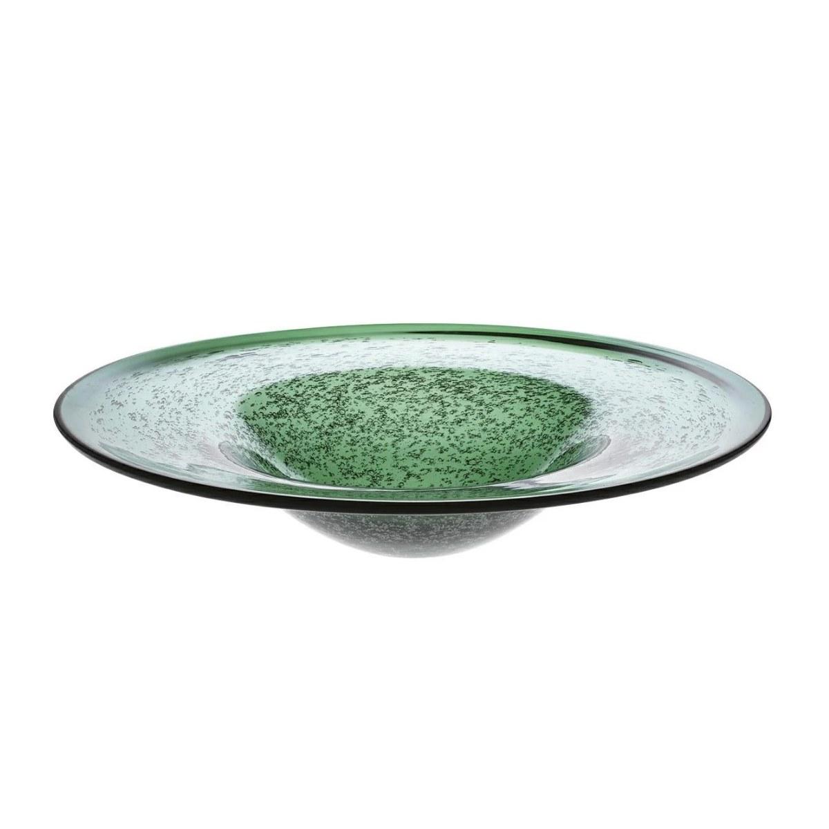 Centrotavola grande Ikigai verde 1294 46,5x7 cm