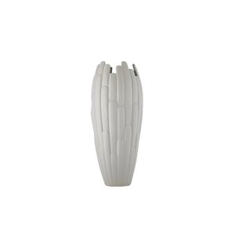 Vaso grande Bamboo beige 84888 22x22x51,5 cm