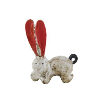 Coniglio steso Vetiver 81276 18x7,5x24 cm