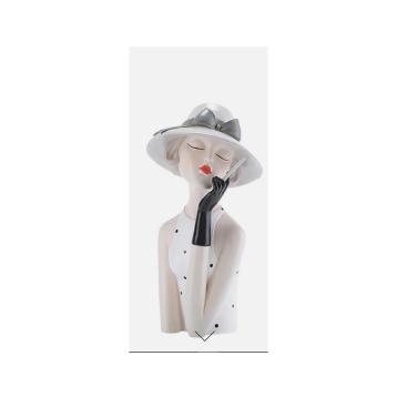 Scultura poliresina stevia dolls 85229 18,5x15x31
