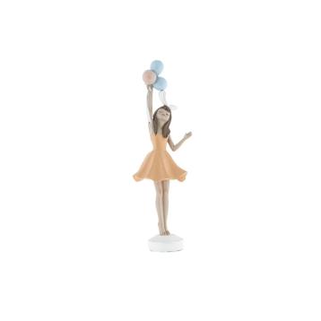 Scultura poliresina Gardenia Dolls 82235 13,8x13,5x43 cm