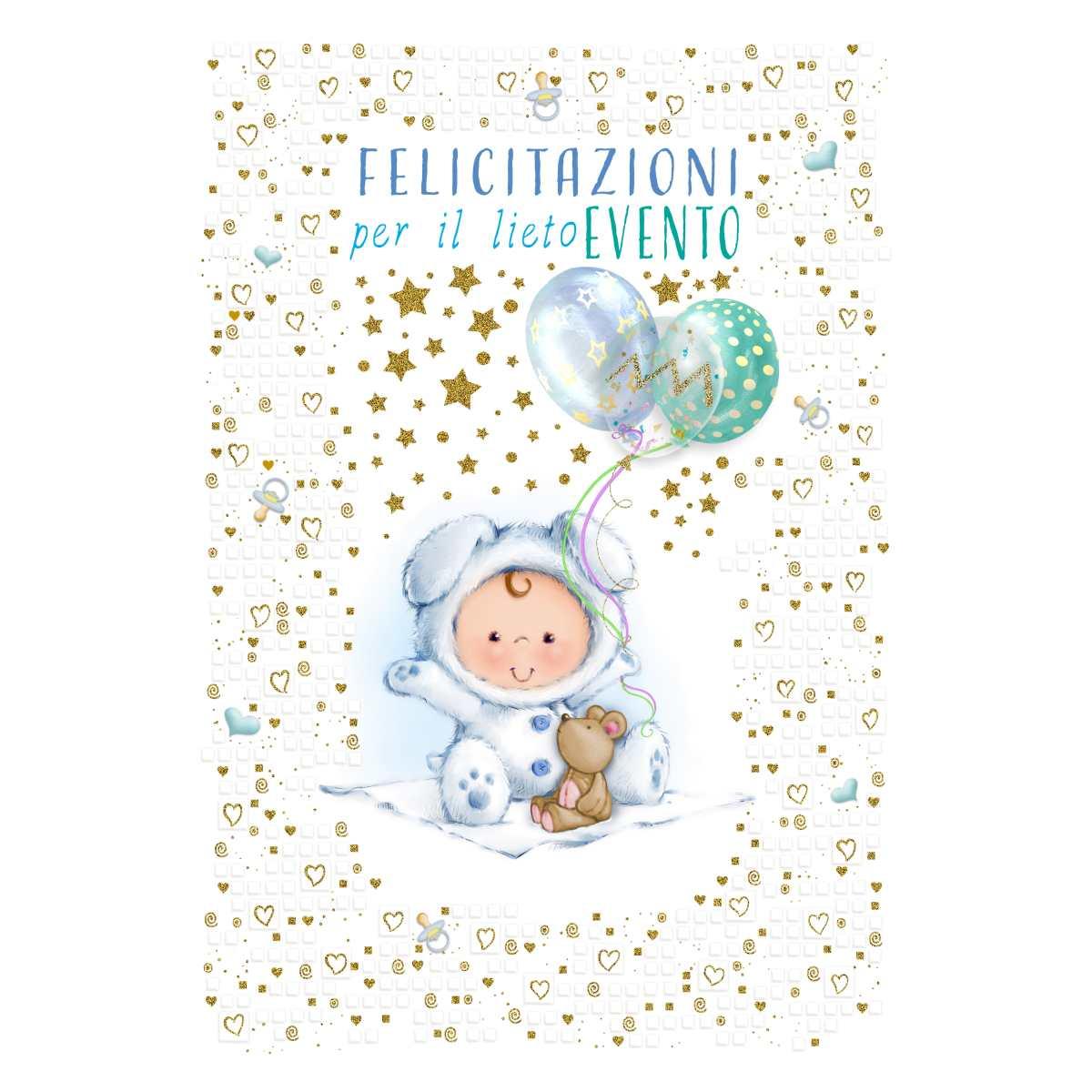 Biglietti felicitazioni per il lieto evento
