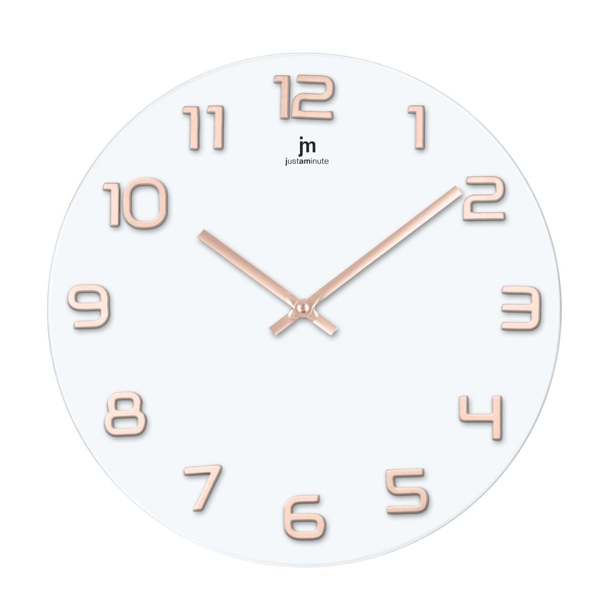 Orologio da parete in vetro diamentro 38cm
