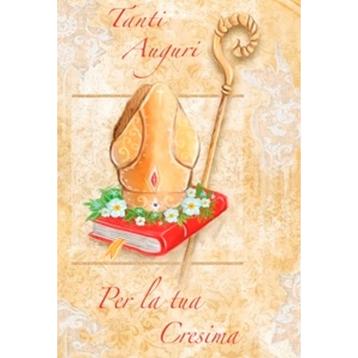 Biglietti auguri santa cresima