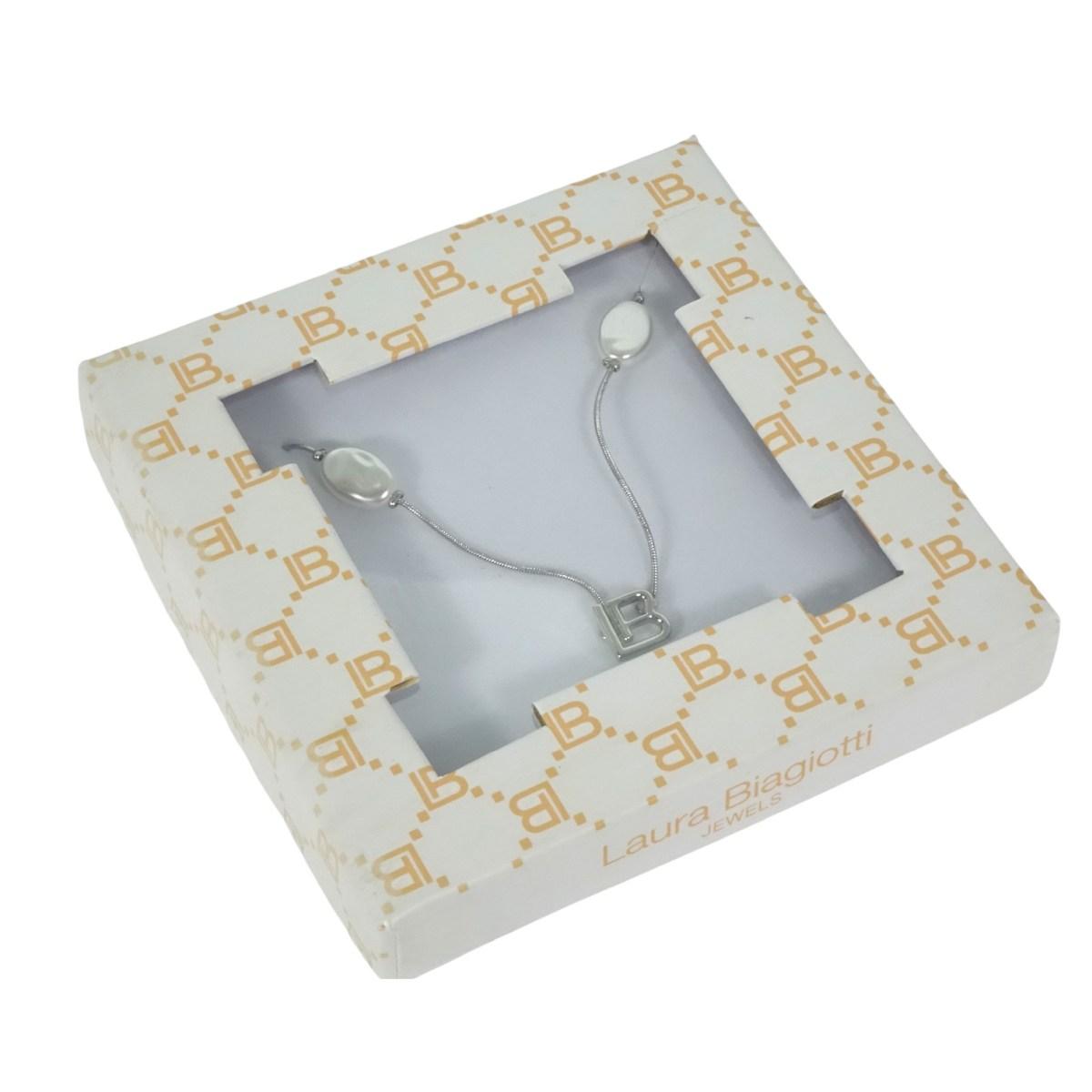 Collana donna con perle e ciondolo Laura Biagiotti