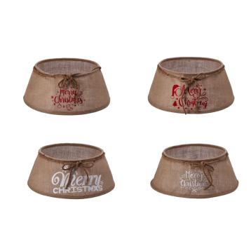 Copribase albero di Natale in Juta D55xH23cm