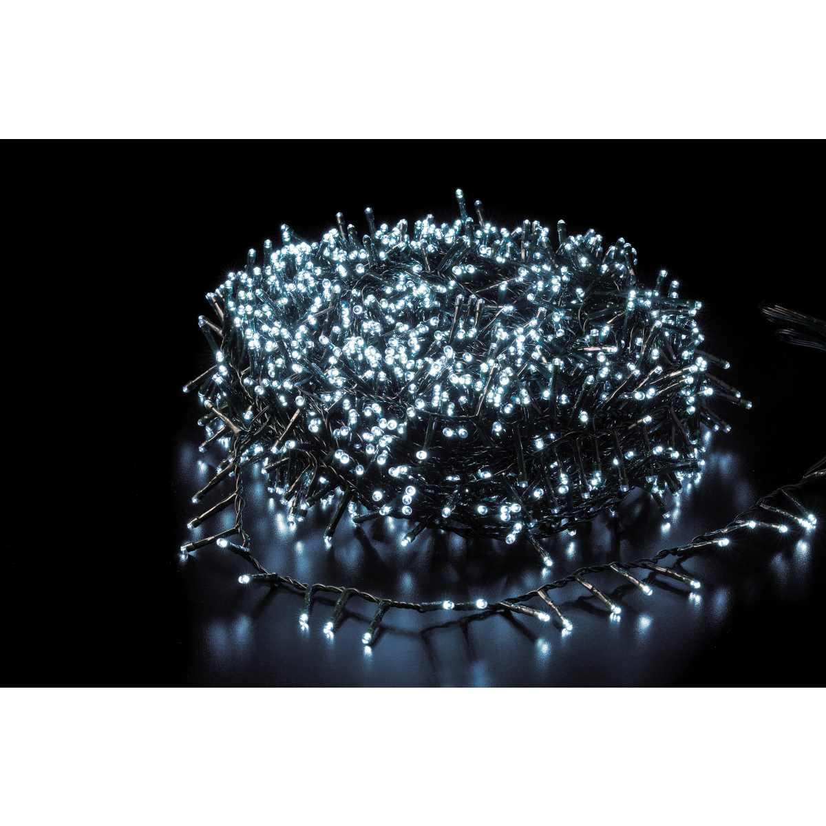 1000 minilucciole led per uso esterno luce fredda