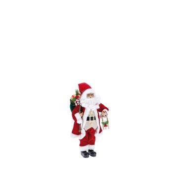 Babbo Natale in plastica 25x15h45cm