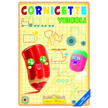 Libro da colorare Cornicette veicoli serie ludica- didatica