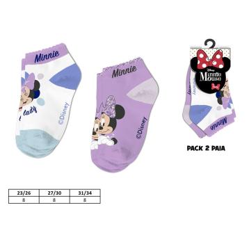 Calzini mini 2 paia minnie