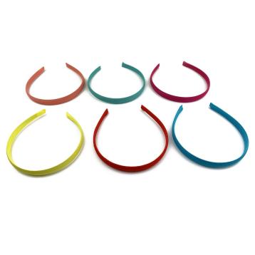 Cerchietto tessuto colori forti in box 24 pezzi