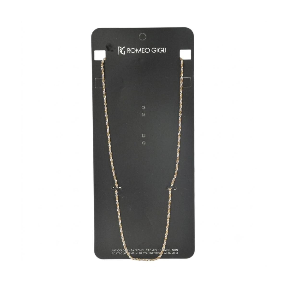 Collana catenina silver e oro donna Romeo Gigli