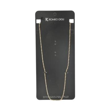 Collana catenina silver e oro donna Romeo Gigli