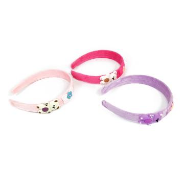 Cerchietto bimba con pelo e soggetto gummy le kikke